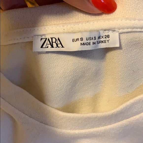 Zara color blocked crew neck sweater - Picture 3 of 3